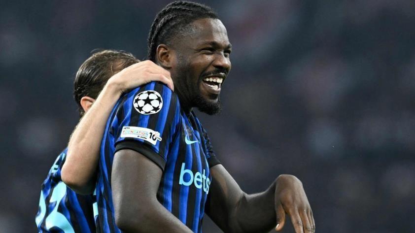 头球双响+4场5球！小图拉姆用行动回应质疑，国米锋线真离不开他