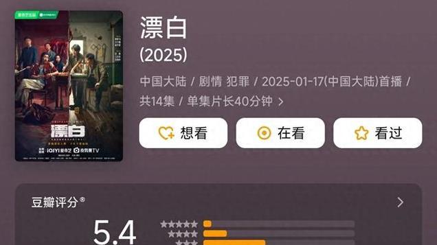 首播5集，就升至热度榜第三，终于又有让我熬夜狂追的刑侦剧了