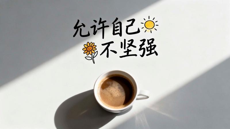 允许自己不坚强，才是真的成长