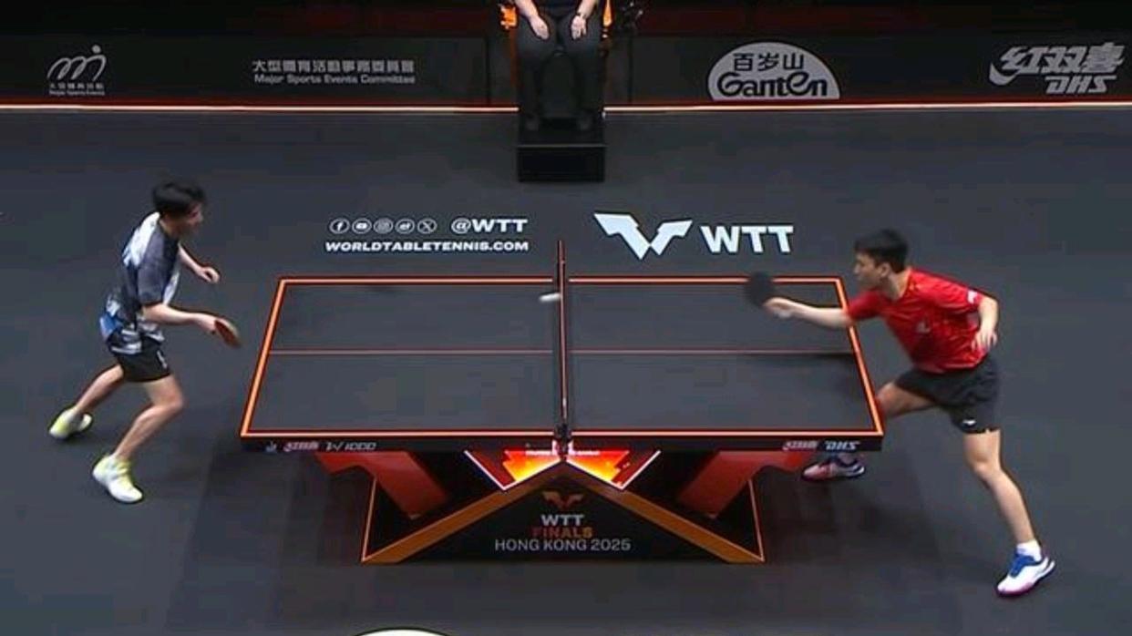 WTT年终总决赛男单1/8决赛向鹏4比2胜韩国安宰贤 晋级8强