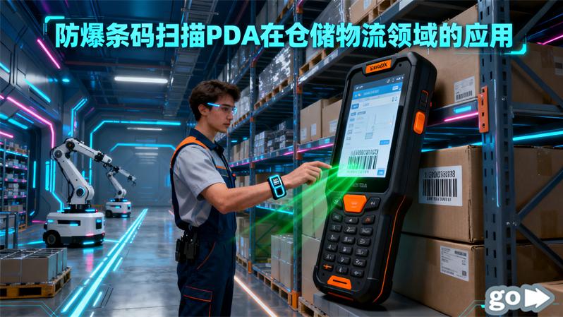 防爆条码扫描PDA在仓储物流领域的应用