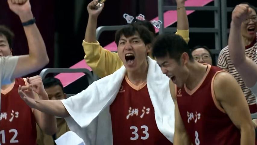 夺冠大热轰然倒下！8人轮换浙江逆天改命杀进决赛，丁团长一战封神