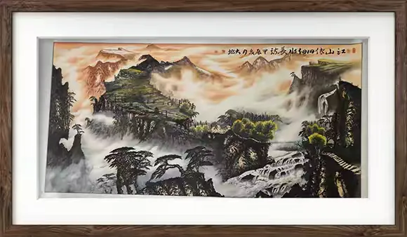 笔墨双绝，艺韵双成：张文——彩墨山水与书法作品双展专题报道