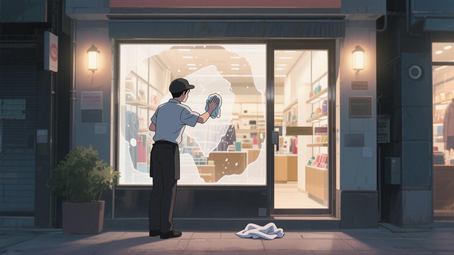 门店橱窗有污渍显旧？3 步清洁法让展示更亮眼