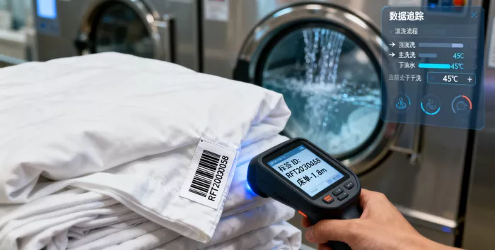 RFID技术在布草洗涤中的应用