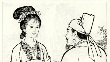 《西厢记》白描线描连环画：一笔一线诉西厢，帧帧经典藏古韵