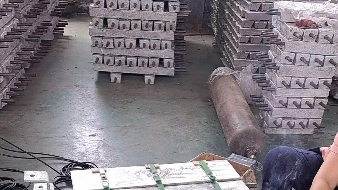 预包装镁合金牺牲阳极埋地式储罐防腐阴极保护套装镁阳极镁棒国标