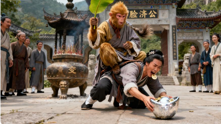 猴毛变的“救命钱”