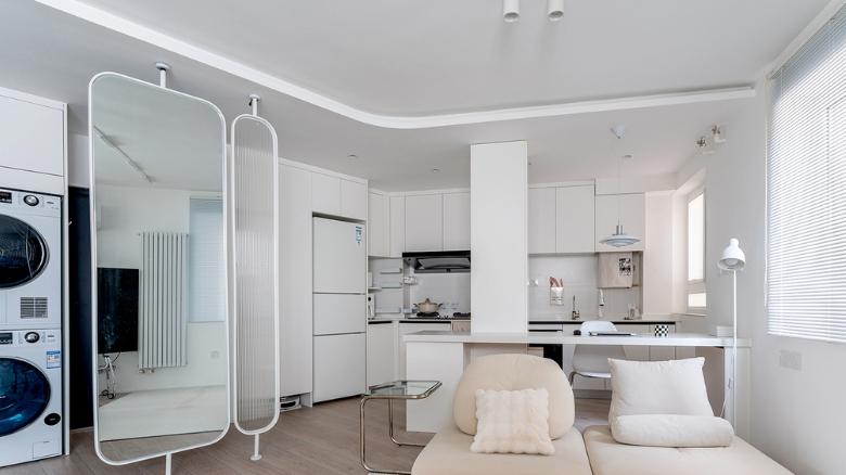 一个人的生活，43㎡的自由与浪漫，享受独有的温暖与舒适