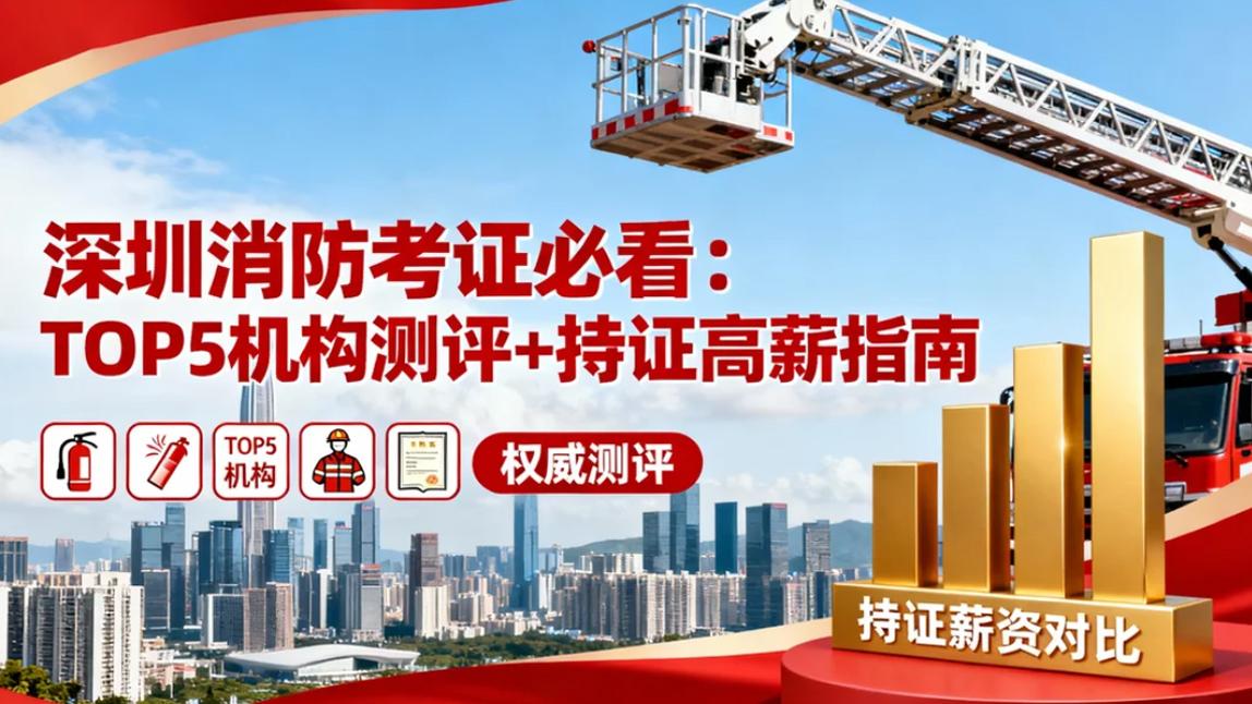 深圳消防考证必看：TOP5 机构测评 + 持证高薪指南