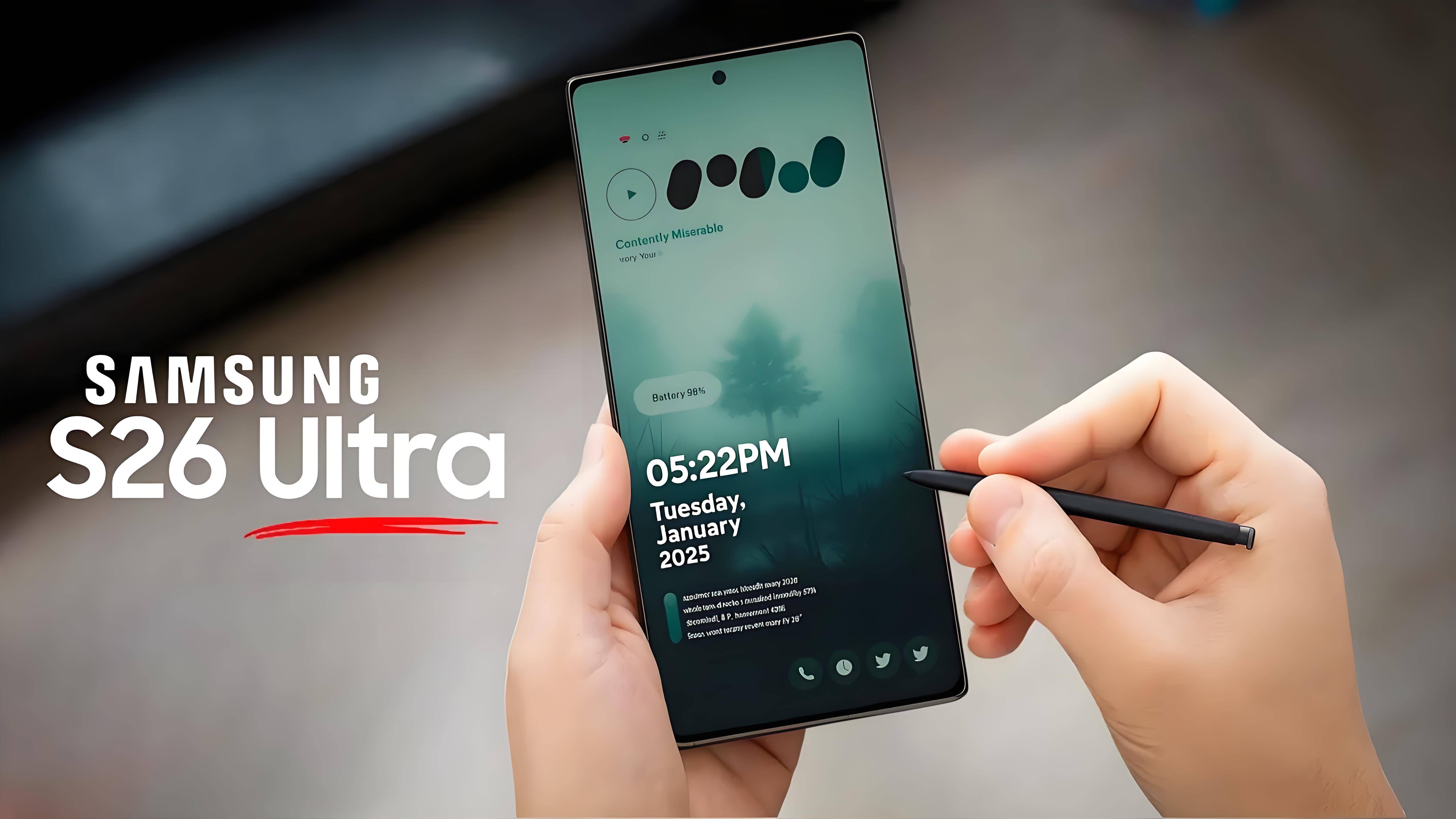 三星S26全系爆料汇总：轻薄、CoE、磁吸全上，这次真不是挤牙膏