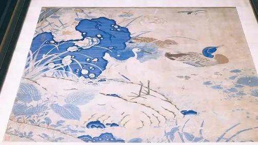 宋代缂丝《莲塘乳鸭图》：丝织艺术的巅峰之作 -----中国历史上国宝级的纺织品之四