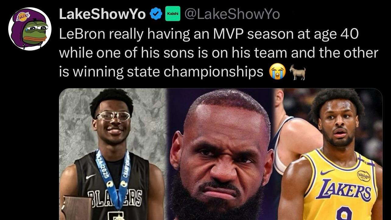 1.05亿续约！退役失败！父子三人同场竞技，欢迎“詹姆斯湖人队”