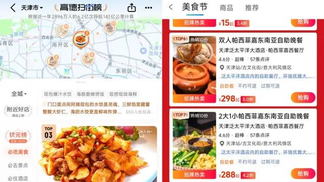 从携程“美食林”到高德“扫街榜”：对手真的是美团点评？