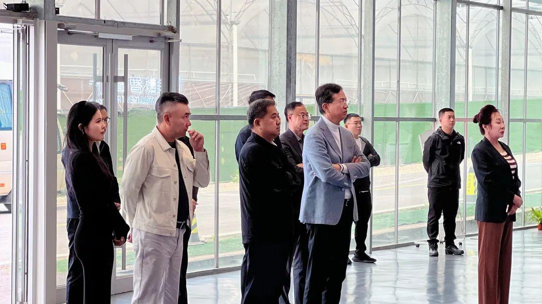 松原市市长陈强率队考察四维生态共谋人参植物工厂产业合作新路径