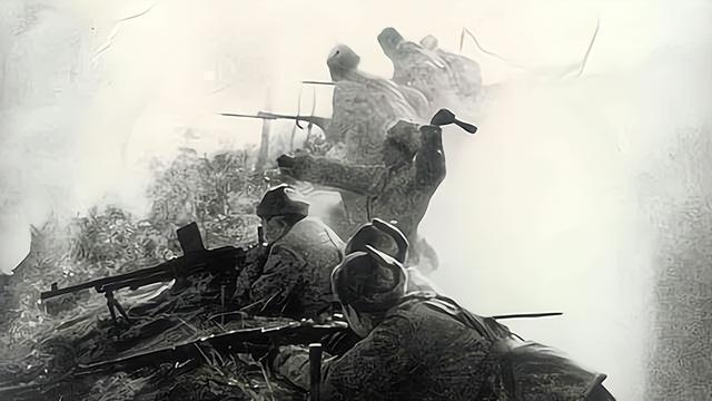 7名志愿军陷入绝境，突然捡到美军的超强重机枪时，会发生什么？