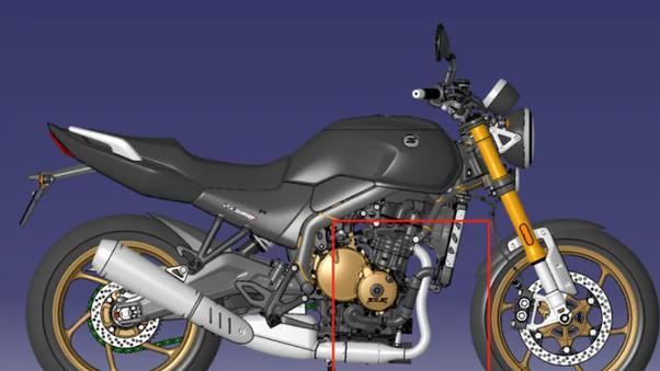 张雪机车 四缸500F持续优化，无限复刻本田CB400