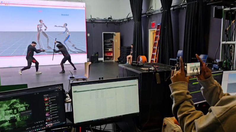 佐治亚州立大学使用Xsens动捕系统培养下一代动画艺术家