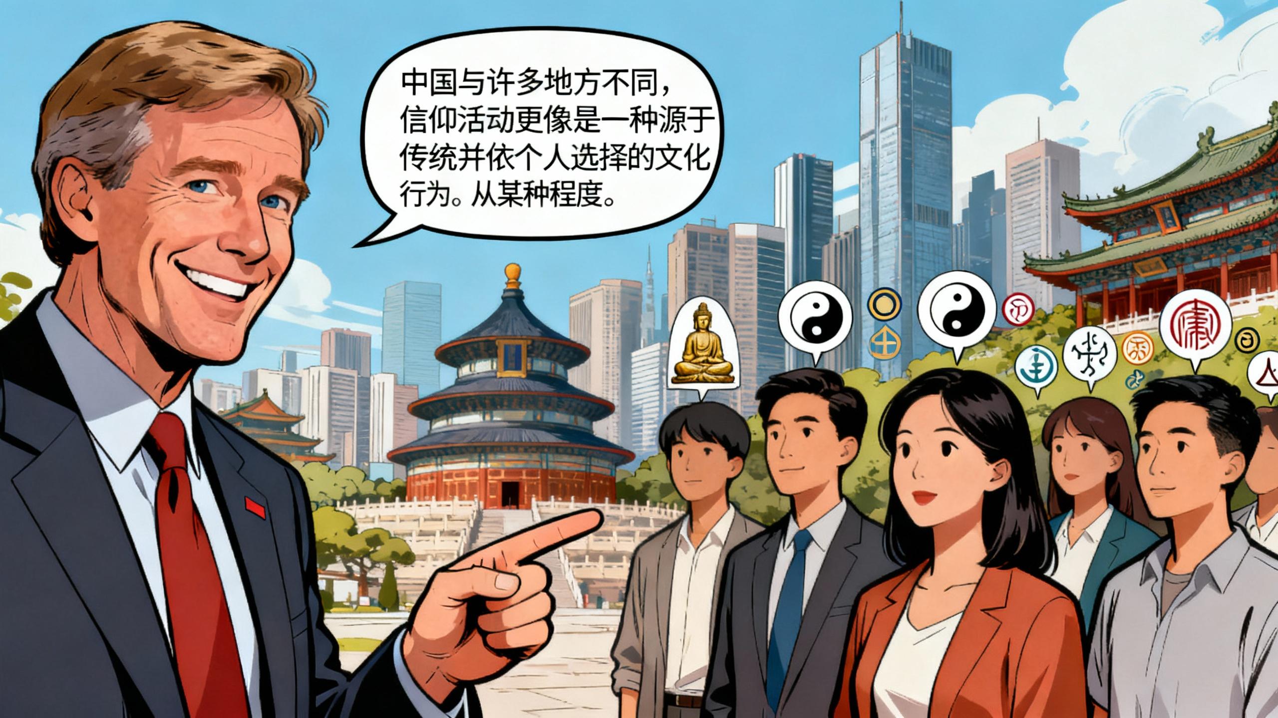 外国网友问：为什么中国人从佛教徒变成了无神论者？中国网友：既不是彻底的无神论者，也不是疯狂崇拜神明