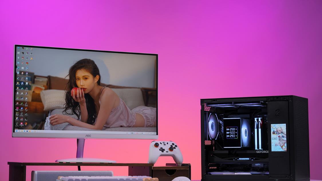 预算9k打造的桌面MATX小钢炮：9600X+5060Ti+闪鳞G500装机