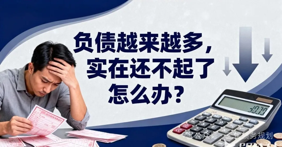 负债越来越多，实在还不起了怎么办？过来人给你几点真心建议