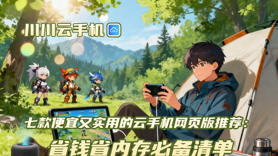 七款便宜又实用的云手机网页版推荐：省钱省内存必备清单
