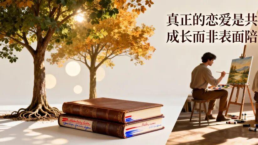 真正的恋爱是共同成长而非表面陪伴