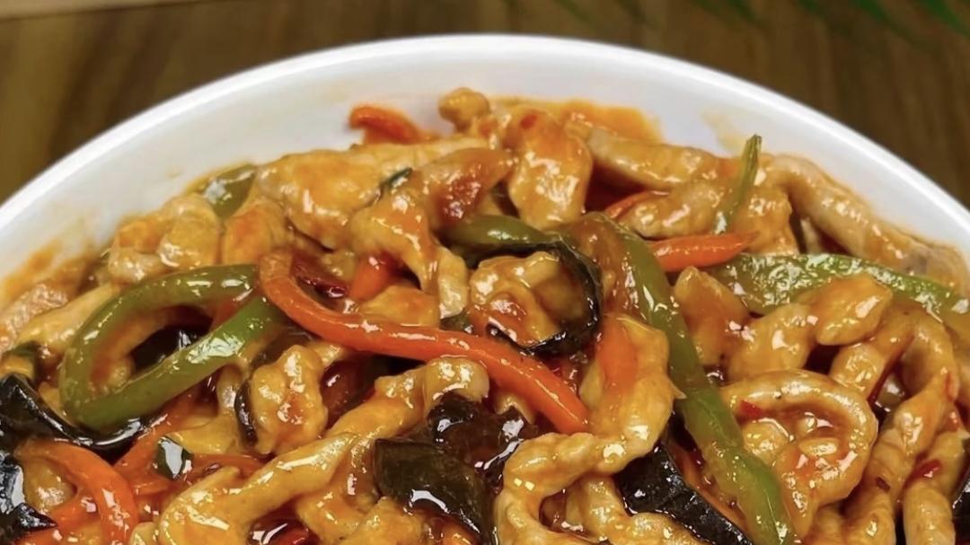 酸甜微辣的鱼香肉丝