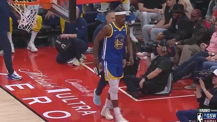 勇士遭重击！巴特勒受伤离场，一细节看出谁是“真凶”，别冤枉他