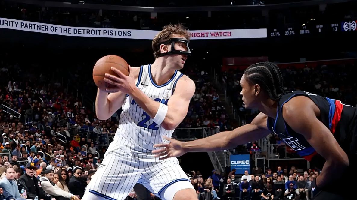 魔术112-109力克东部榜首活塞，贝恩37分击碎坎宁安三双神话