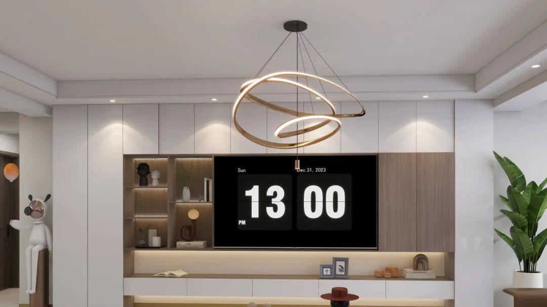 设计作品｜被追问的简约设计！156㎡家的 “松弛感法则”