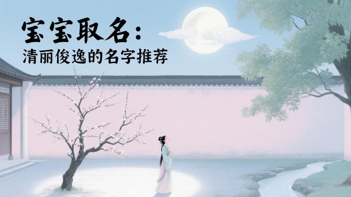 宝宝取名：清丽俊逸的名字推荐