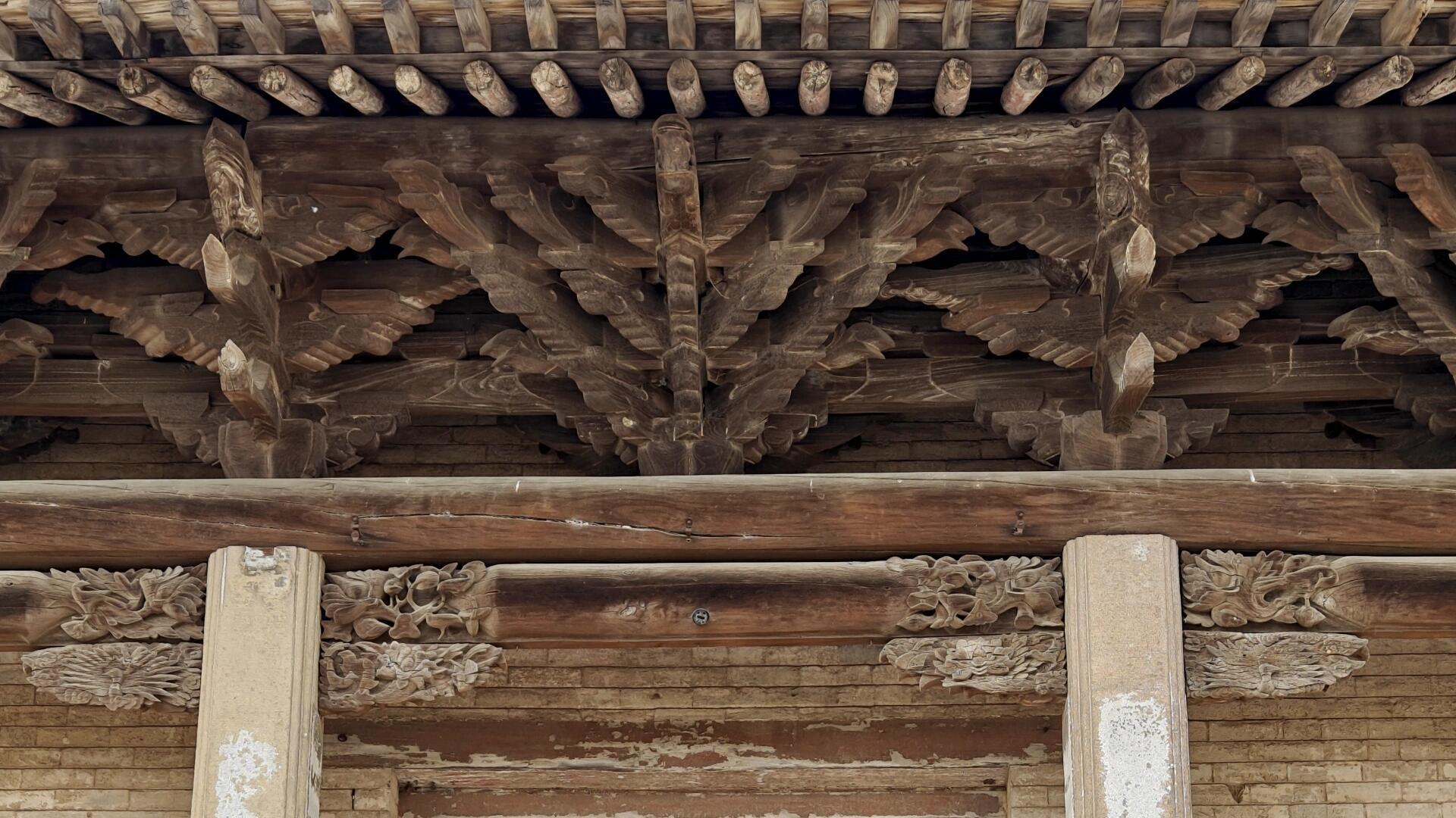 高平西李门二仙庙，从建筑布局到彩画，处处是惊喜