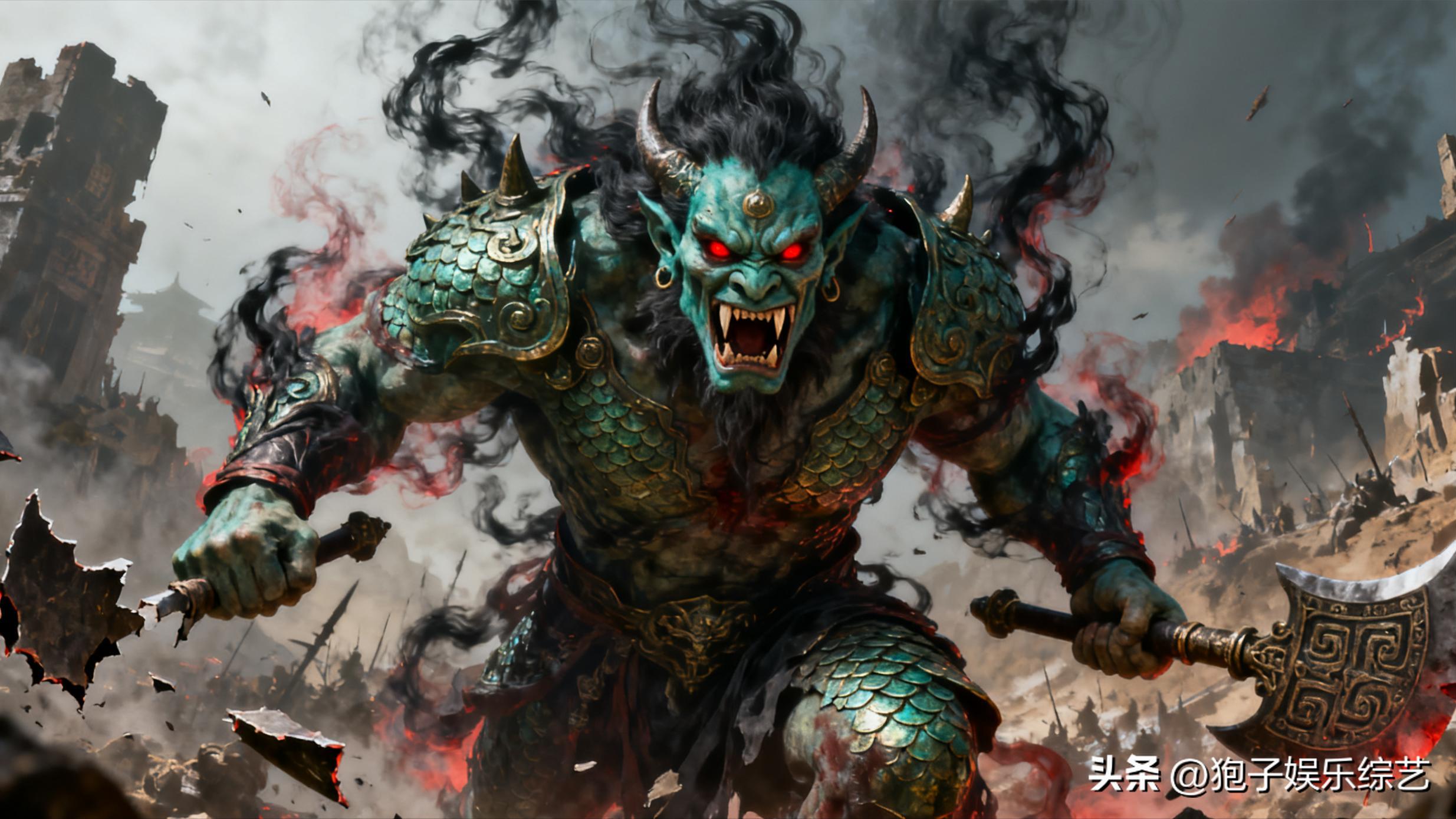 颠覆认知！世界五大凶兽：烛龙凌驾盘古，僵尸始祖搅乱炎黄战局