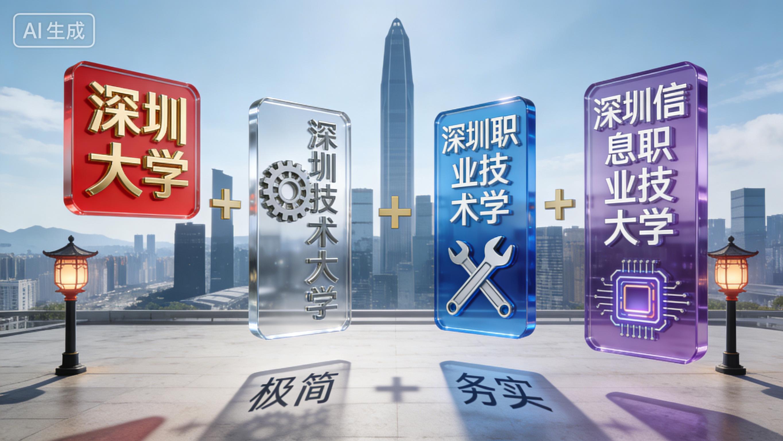 深圳的大学起名太任性，加俩字就上新，网友笑称藏深意