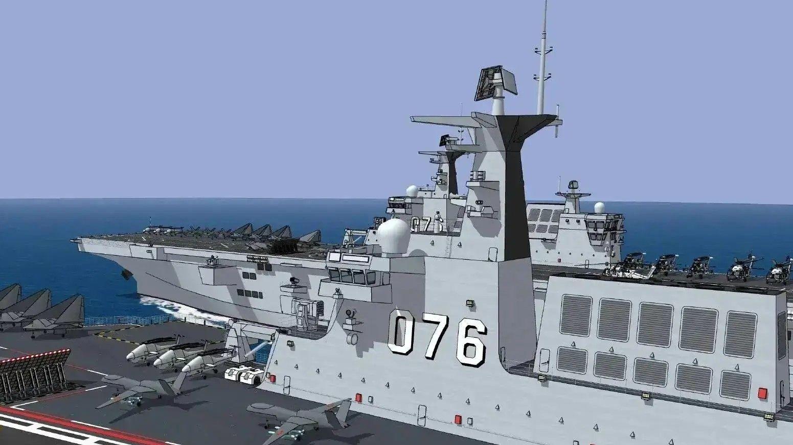 076型两栖攻击舰，解放军海军，到底要建几艘呢？