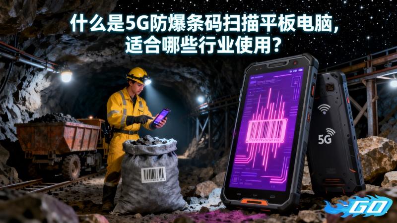 什么是5G防爆条码扫描平板电脑, 适合哪些行业使用？
