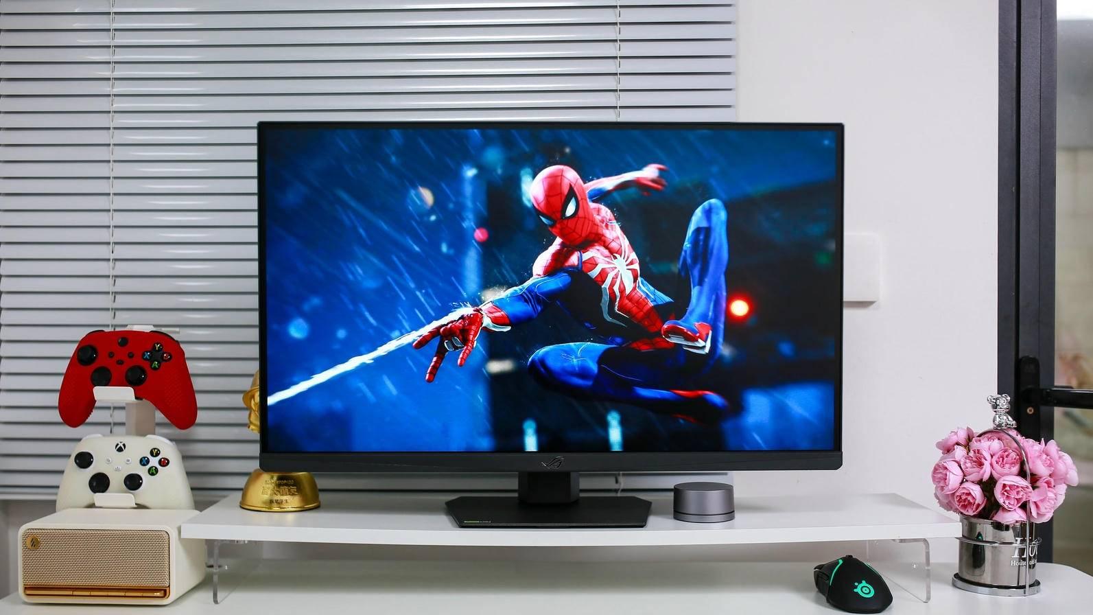 27寸，2K/255Hz，竞技与画质兼顾—ROG绝杀27 二代电竞显示器评测
