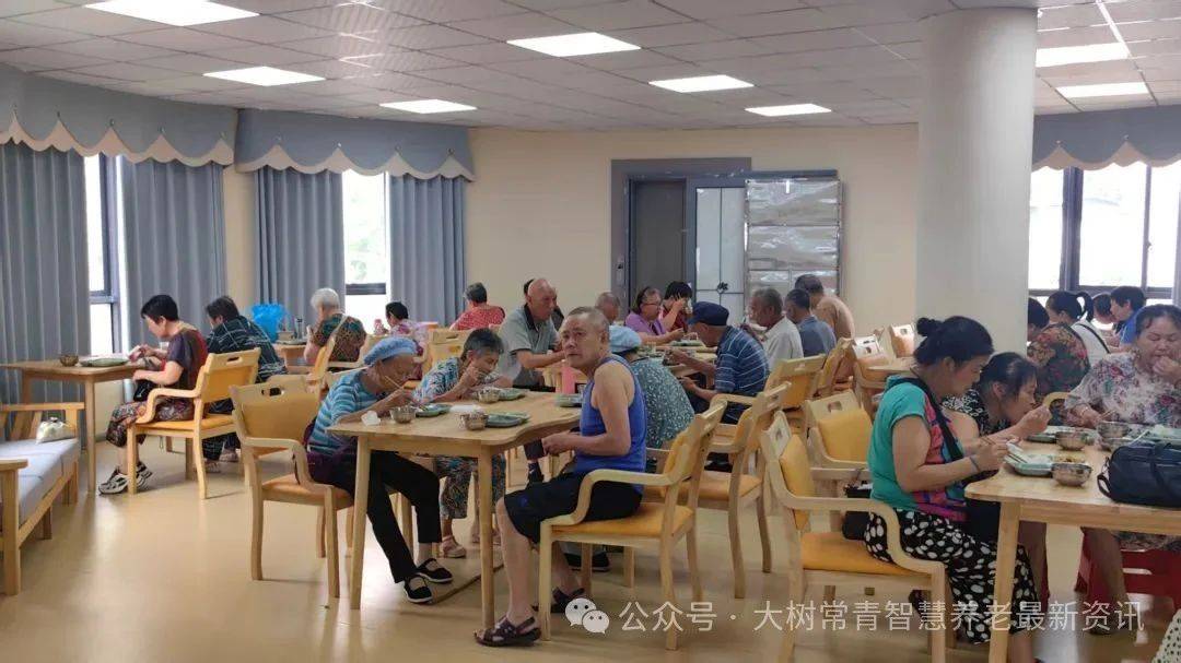 大树集团——大树常青爱心助餐食堂开餐 热饭热菜暖透老人心