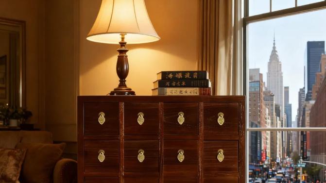 家用中药柜走红海外，中国传统文化在纽约家庭悄然生根