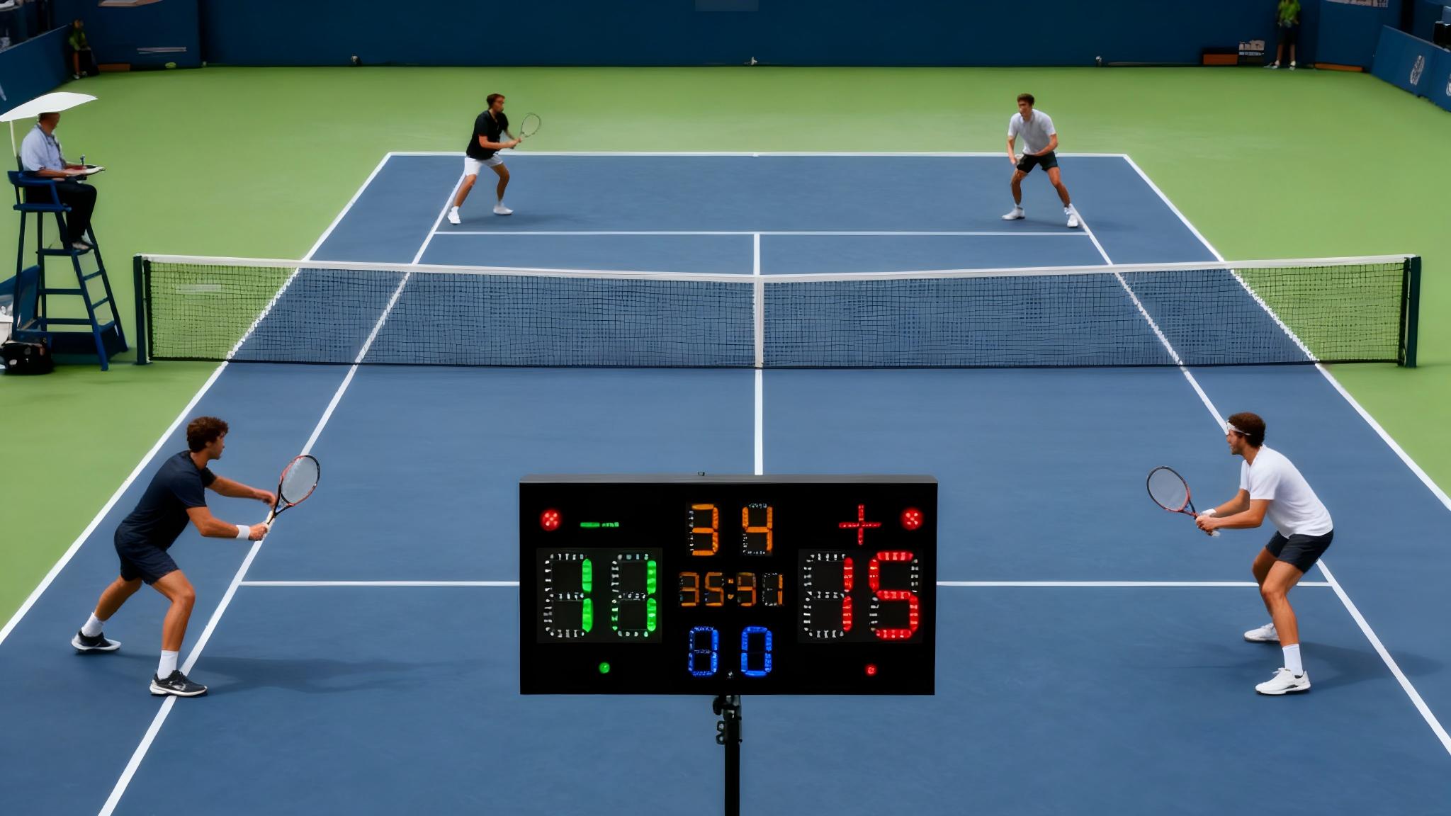 网球记分牌权威发布：赣鑫助您赛事出彩