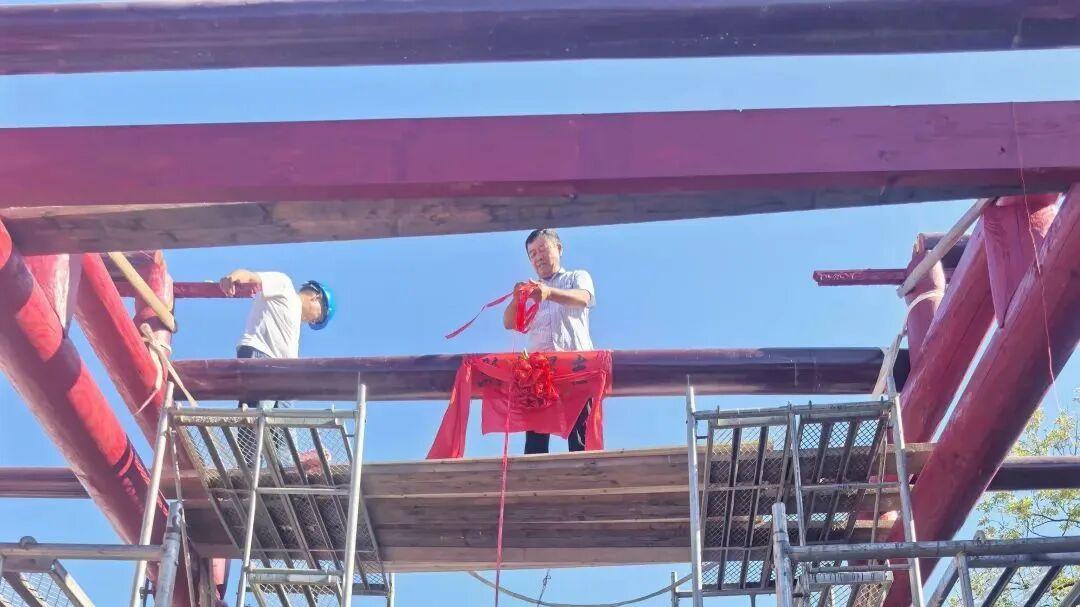 常州邹氏显忠堂三河口邹氏宗祠复建上梁庆典
