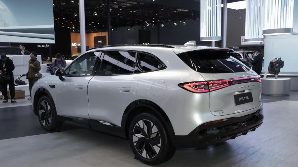 奇瑞风云T9L实车，前脸变了，也是地平线HSD选手