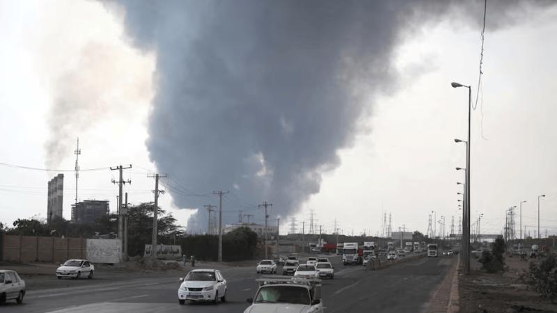 伊朗港口大爆炸 幕后黑手是谁? 再次爆炸
