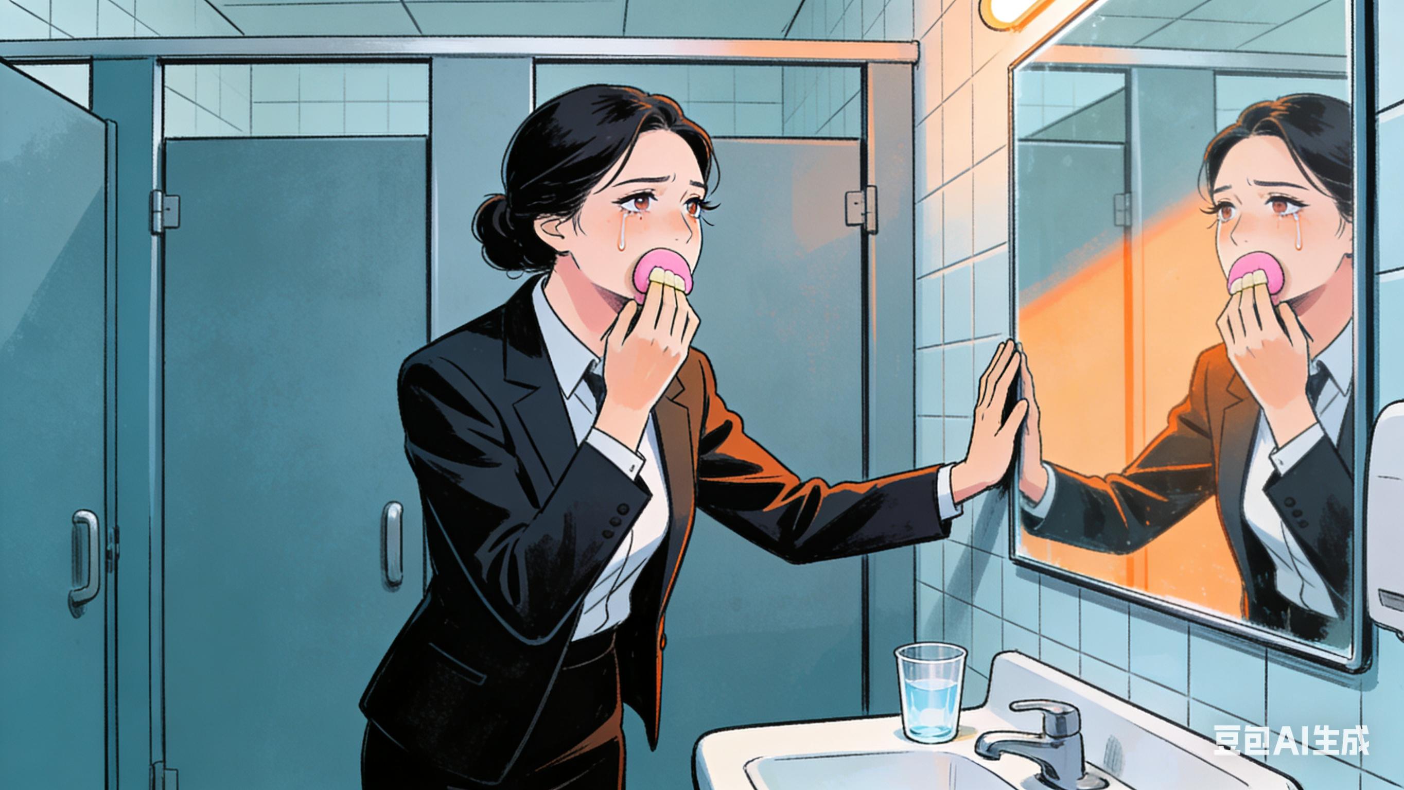 成年人的崩溃，为何要躲在厕所里掐表完成？揭秘“懂事崩”背后的无奈