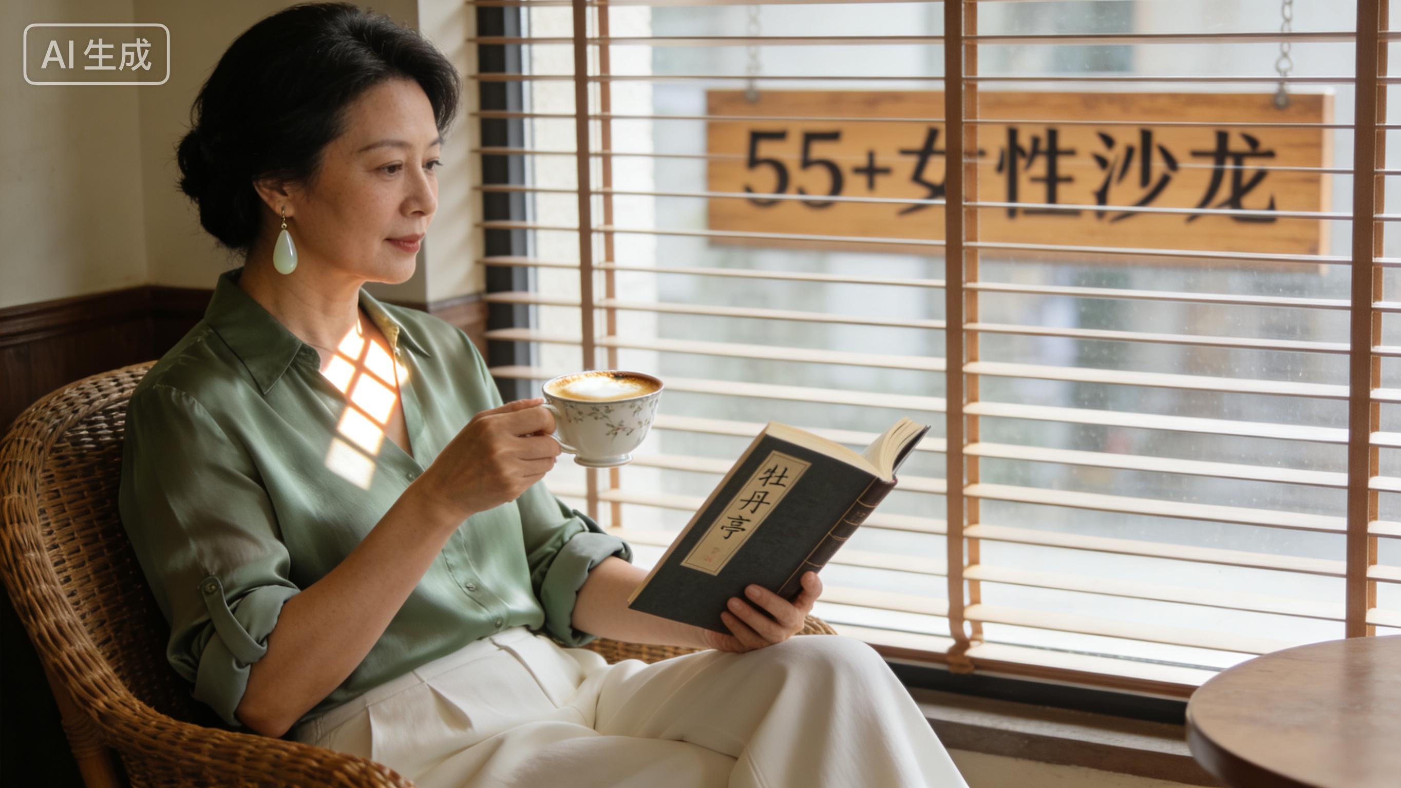 55 岁活成这样太优秀，能扛事懂生活，独处也芬芳