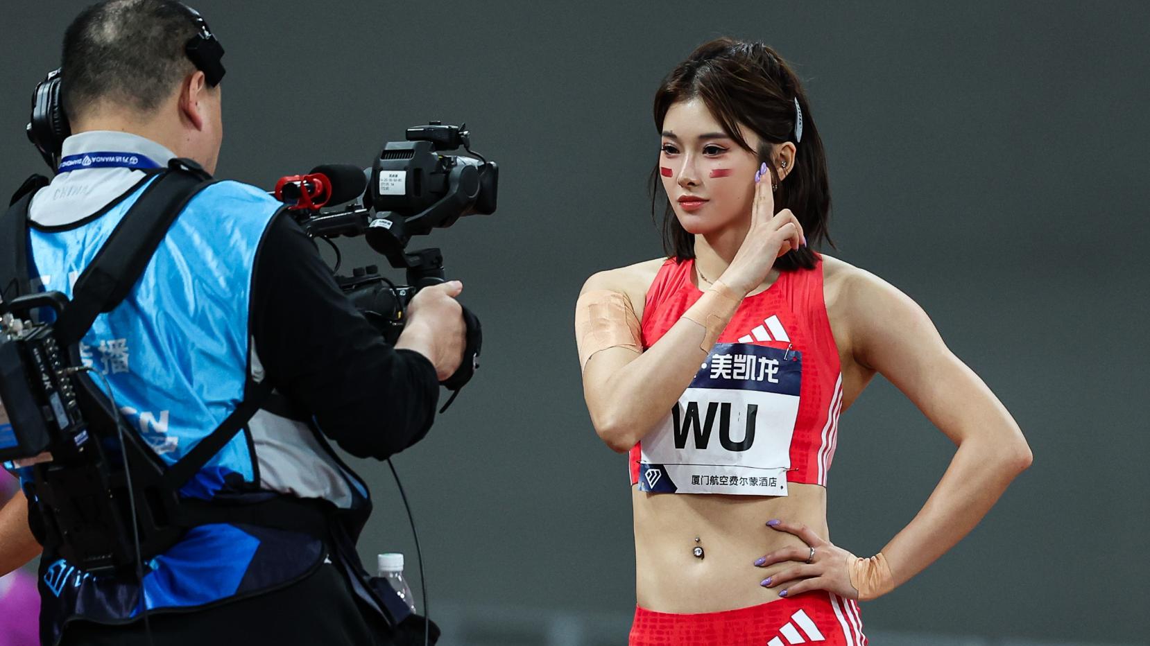 吴艳妮无缘田径世锦赛半决赛，积分落后日本选手，商业之路遇挑战