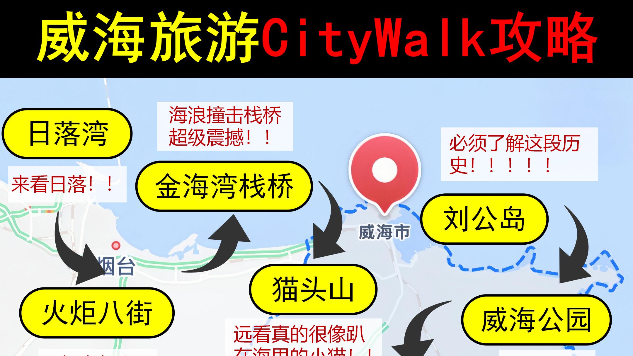 威海旅游攻略🌈citywalk 的正确打开方式