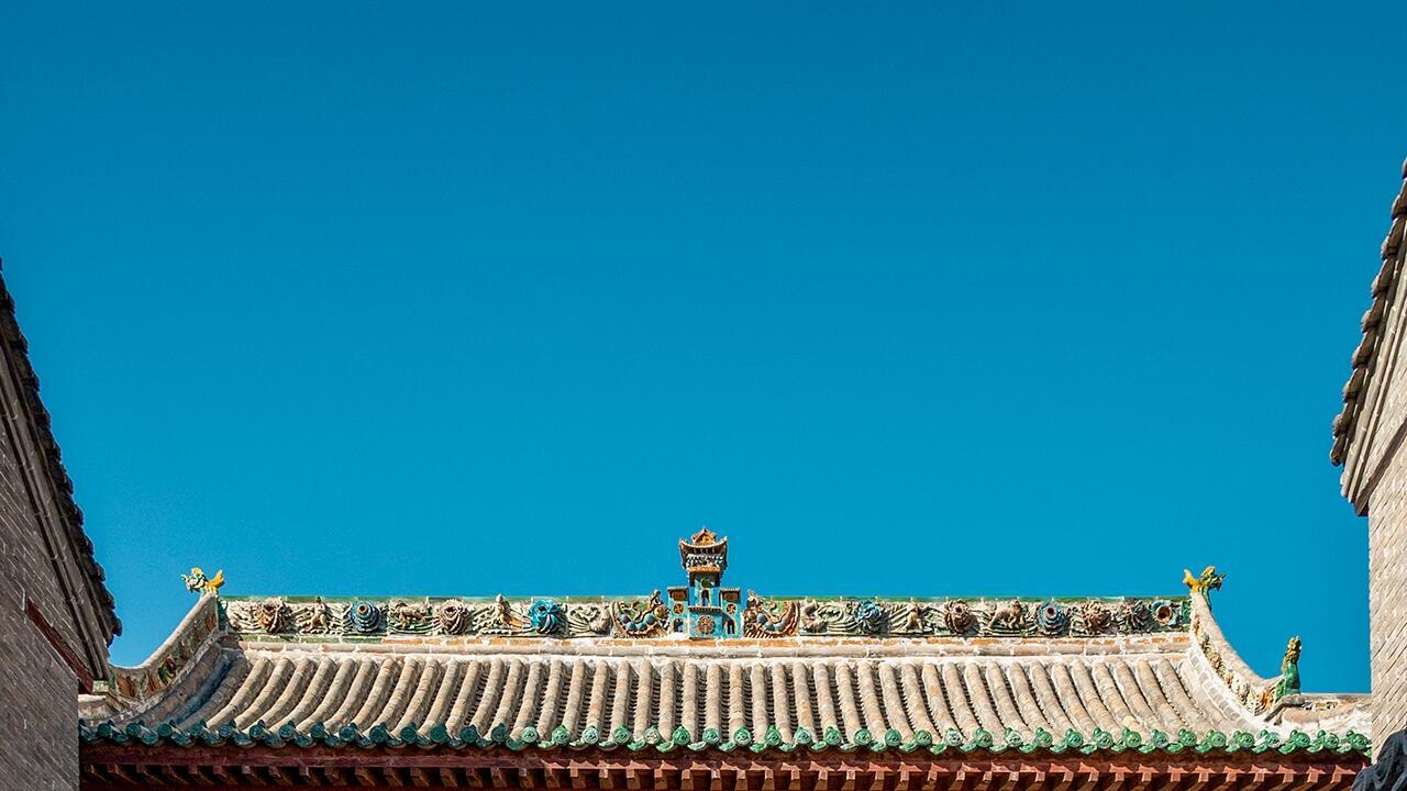 藏在松柏里的神仙吵架，藻井是莲是牡丹？网友吵到查县志