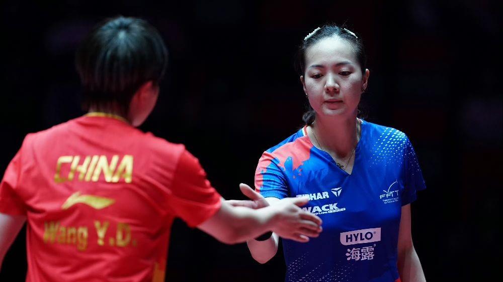 乒乓球世界杯：国乒9胜1负，孙颖莎4-0横扫对手，仁川赛冠军输球